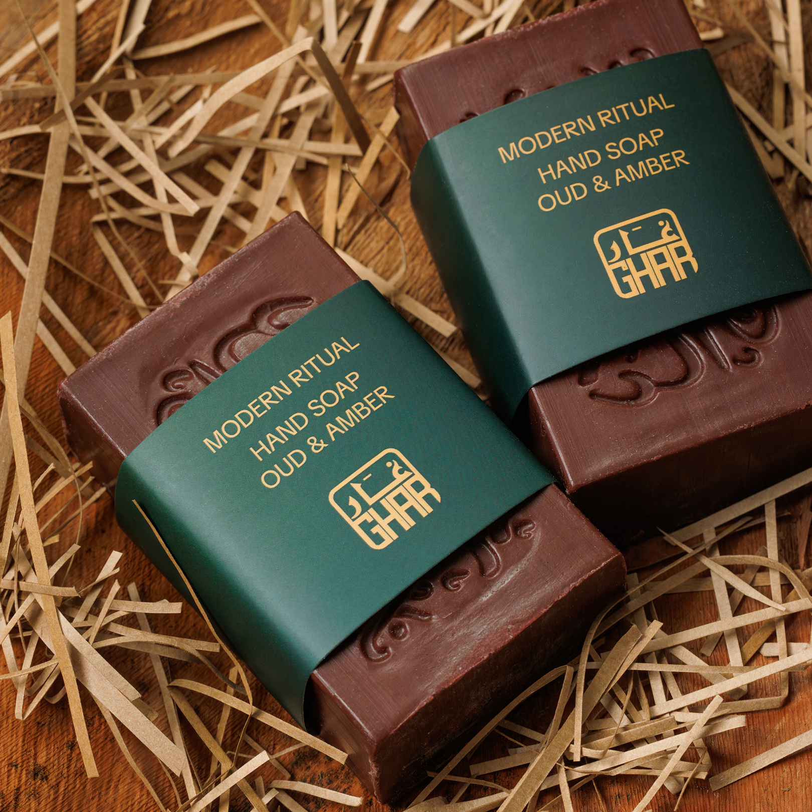 Modern Ritual Milled Oud & Amber Hand Soap