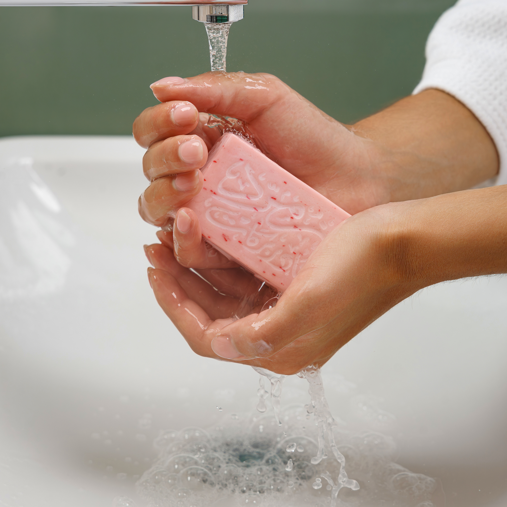 Modern Ritual Milled Rose Hand Soap Single bar